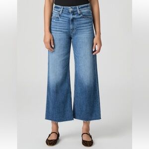 PAIGE Anessa Wide-Leg Denim Jeans